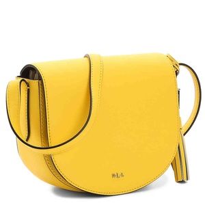 Lauren Ralph Lauren Dyrden Caley Leather Crossbody